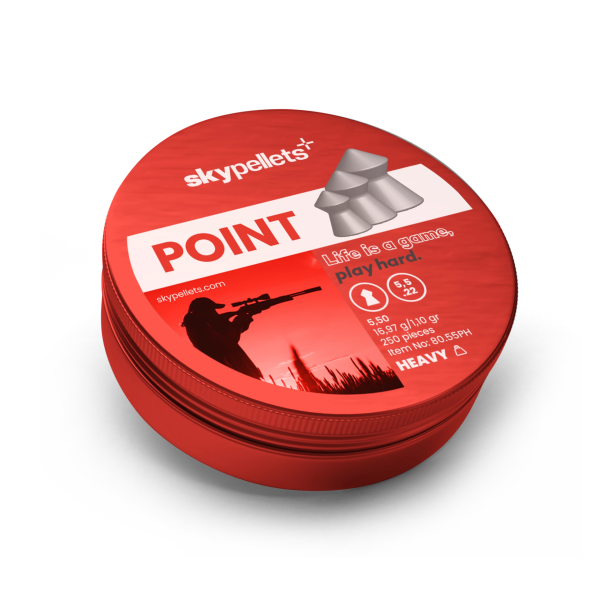 Sky Pellets 5,5 mm Point Heavy Saçma 125 Adet - 16,97 Grain
