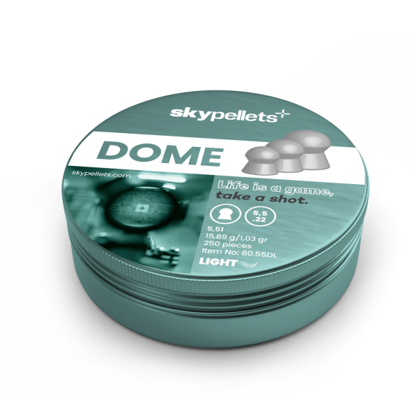Sky Pellets 5,5 mm Dome Light Saçma 125 Adet - 15,89 Grain