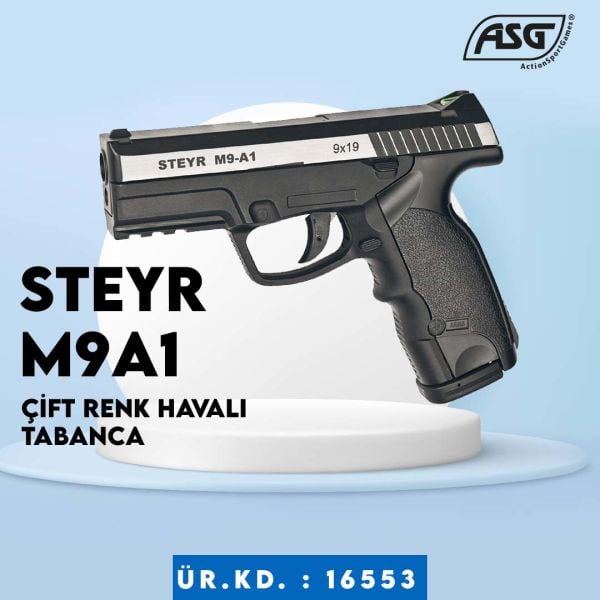 Asg Steyr M9-A1 Çift Renk Havalı Tabanca