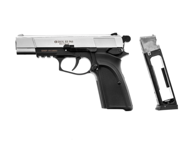 Ekol ES P66 Havalı Tabanca 4.5 mm - Parlak Krom