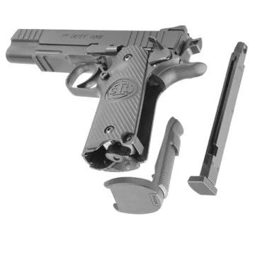 ASG STI Duty One Blowback Siyah Havalı Tabanca - 4.5mm CO₂