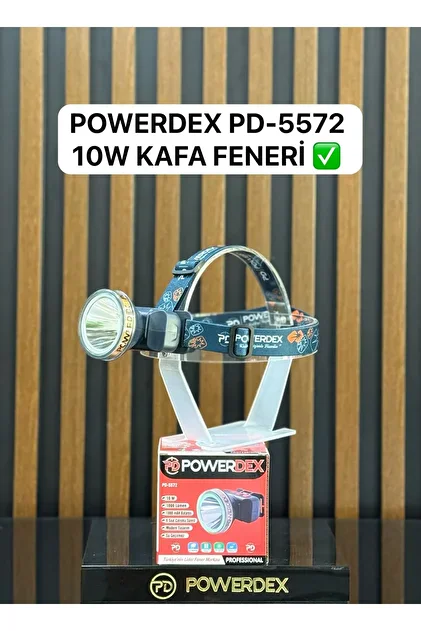 Powerdex PD-5572 10W Kafa & El Feneri