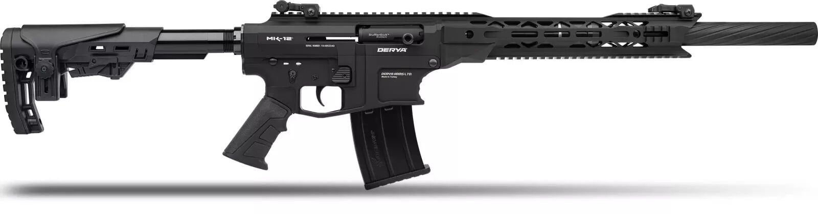 Derya Arms MK-12 AS-101S Full Metal Şarjörlü Otomatik Av Tüfeği