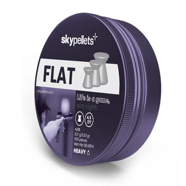 Sky Pellets 4,5 mm Flat Heavy Saçma 500 Adet - 8,17 Grain