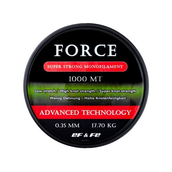 EFFE Force 1000m Yeşil Monofilament Bobin Olta Misinası