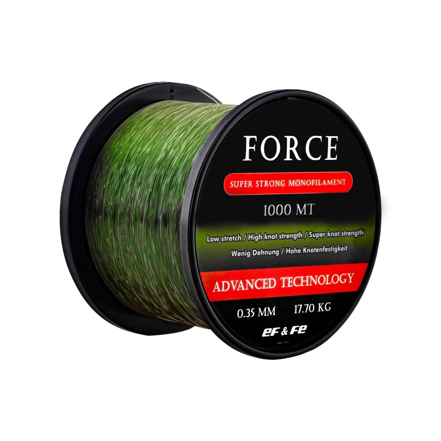 EFFE Force 1000m Yeşil Monofilament Bobin Olta Misinası
