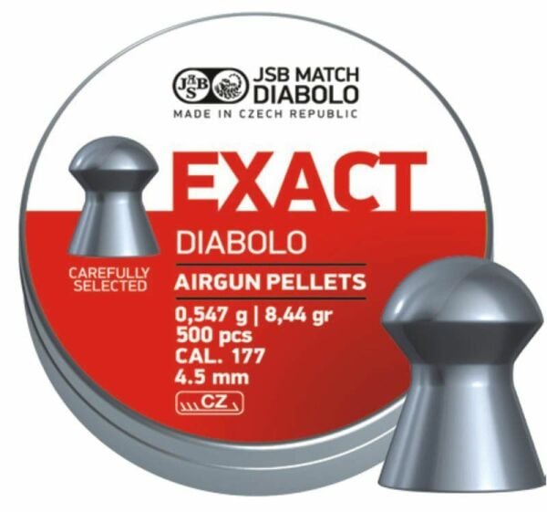 JSB Diabolo Exact 4.52mm Havalı Saçma 500 Adet