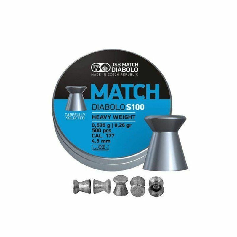 JSB Match Diabolo Heavy Weight 4.5mm Havalı Saçma 500 Adet