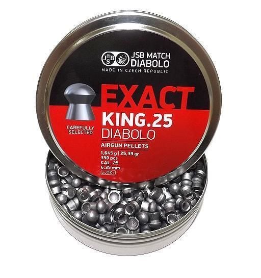 JSB Exact King 25 6.35 mm Havalı Saçma 350 Adet