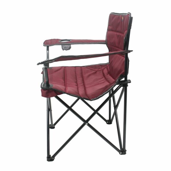 GrayWolf Quatro Bardaklı Katlanır Kamp Sandalyesi - Bordo