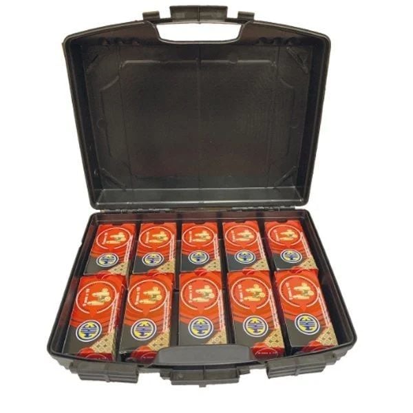 Zuber Polimer Sert Muhimmat  Mermi Çantası - Siyah