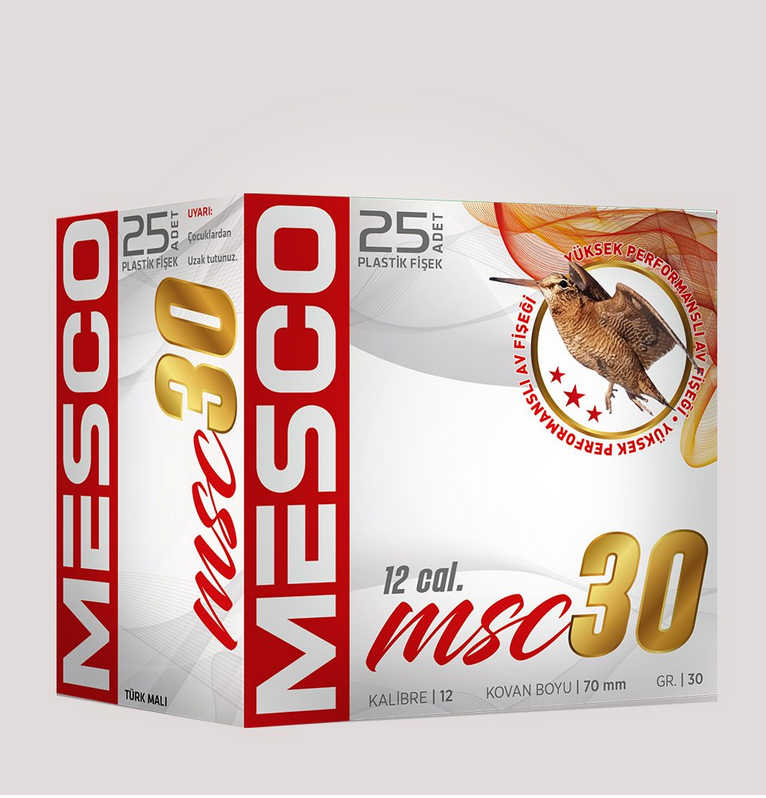 Mesco 30 Gram Bior 12 Kalibre Av Fişeği
